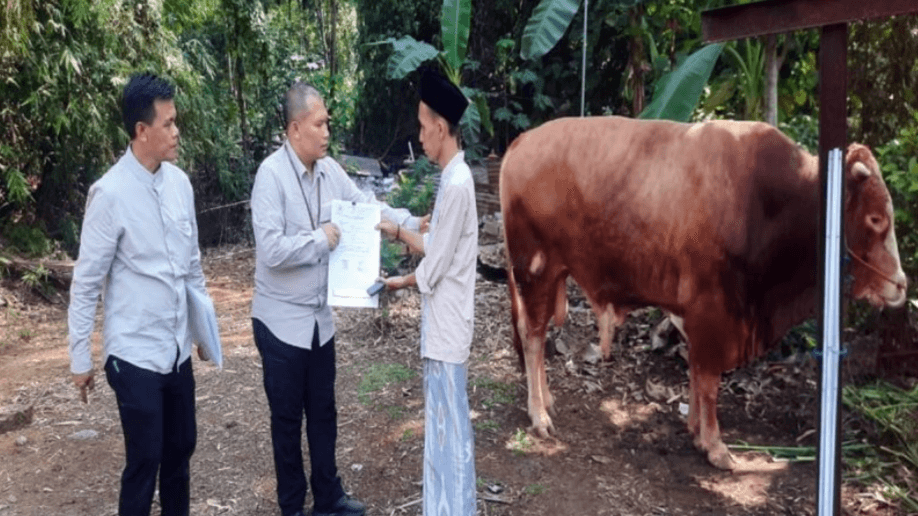 Jokowi Berikan Hewan Kurban ke Ponpes Boyolali
