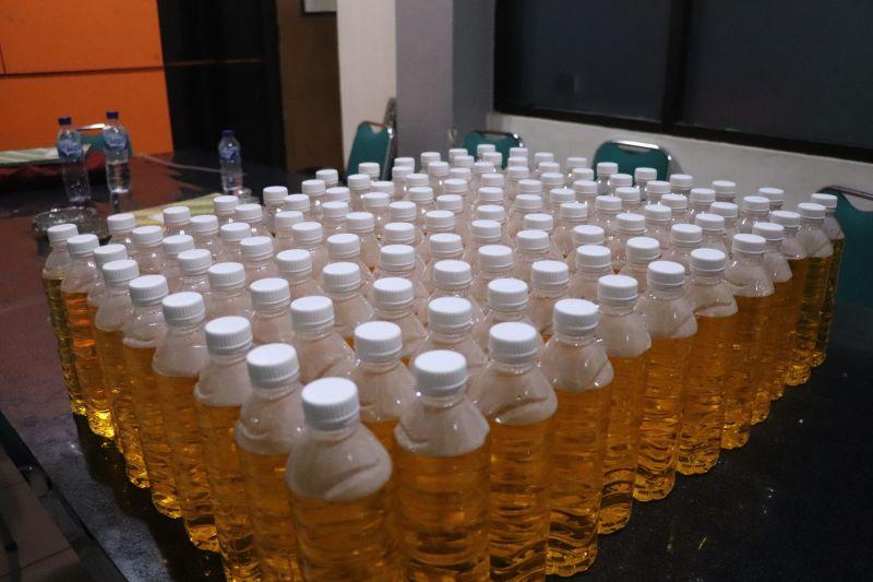Razia Malam Takbiran, Ratusan Botol Miras Opolosan di Bantul dan Jetis Disita Polisi
