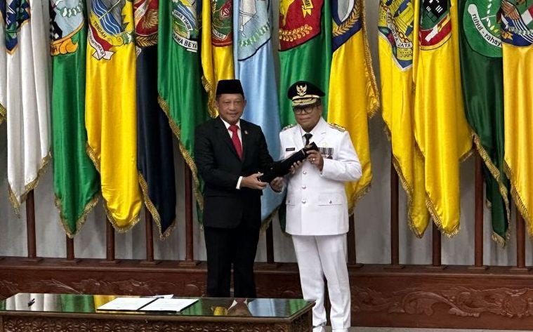 Staf Ahli Kemenpora Samsudin Resmi Dilantik jadi Pj Gubernur Lampung