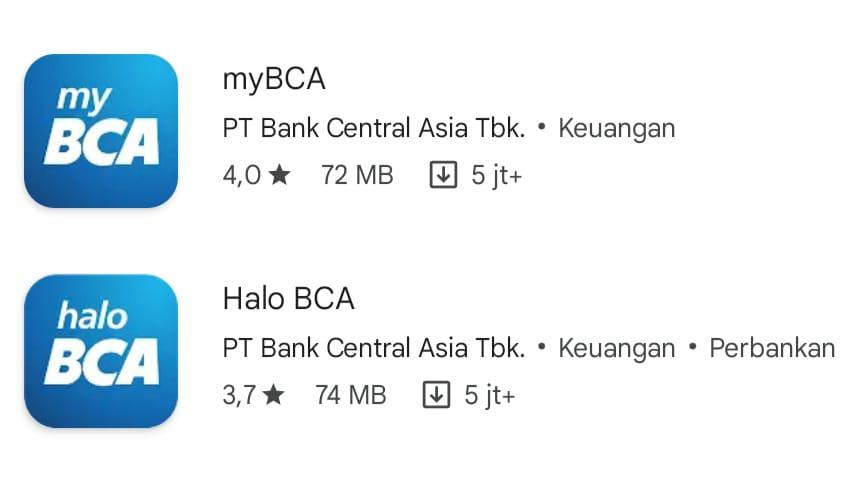 Sering Dianggap Sama, Yuk Simak Perbedaannya Aplikasi myBCA dengan Halo BCA