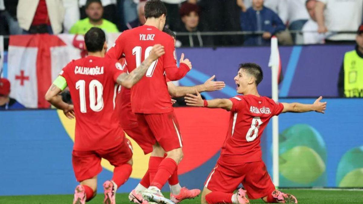 Hasil Euro 2024: Turki Tundukkan Georgia 3-1