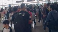 Sistem Imigrasi Down, Suasana di Bandara Soetta Kacau