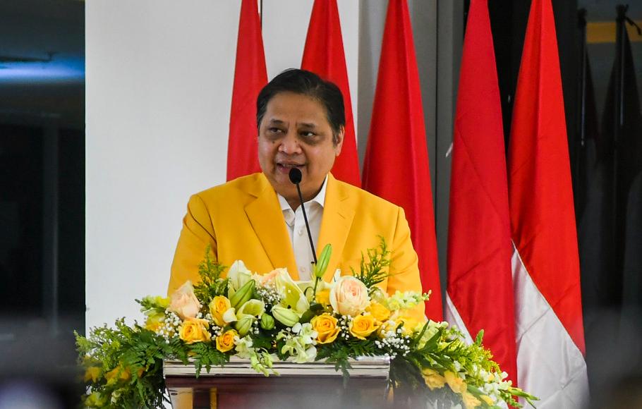 Airlangga Ungkap Dukungan Jadi Ketum Golkar Sudah Merata