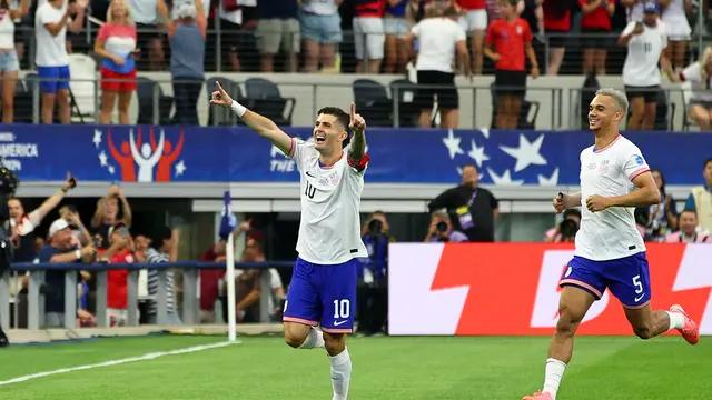 Hasil Copa America: Pulisic Bawa AS Menang 2-0 atas Bolivia