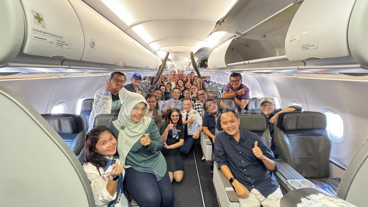 Dukung Pertamina Pemred Gathering 2024, Pelita Air Layani Pemred Media Nasional Terbang ke Bali