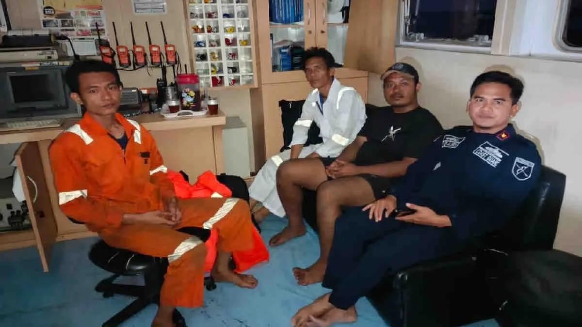 Kapal Kebakar di Perairan Tuban Laut Jawa, 1 Orang Luka