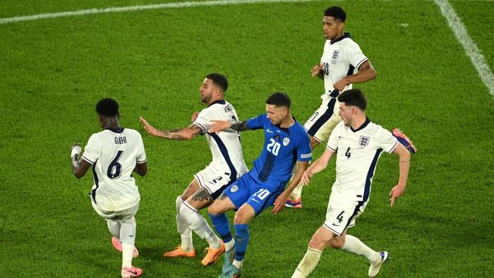 Ditahan Imbang Slovenia 0-0, Inggris Lolos 16 Besar sebagai Juara Grup