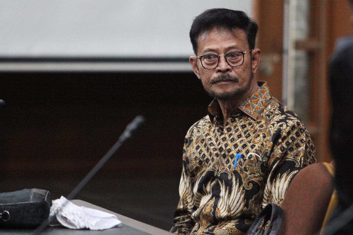 Eks Mentan Syahrul Yasin Limpo Dituntut 12 Tahun Bui