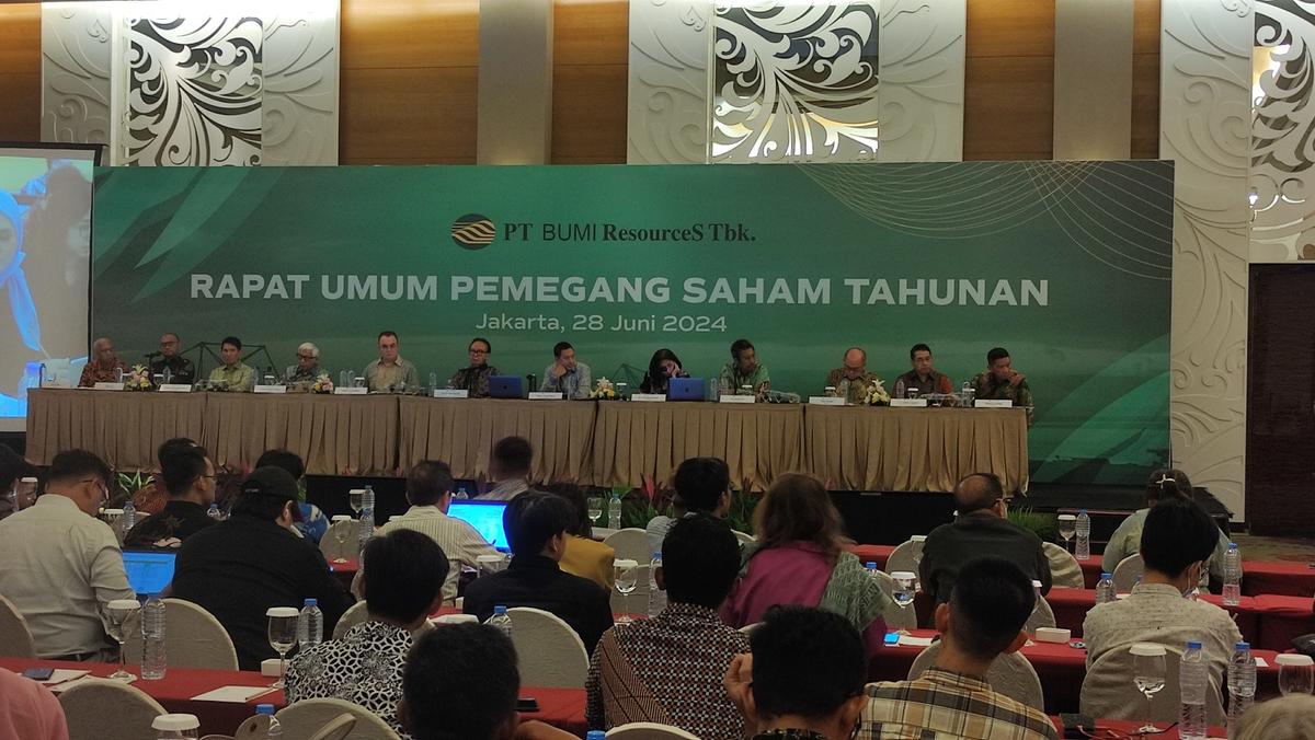 Hasil RUPST BUMI Setujui Susunan Dewan Komisaris dan Direktur Baru