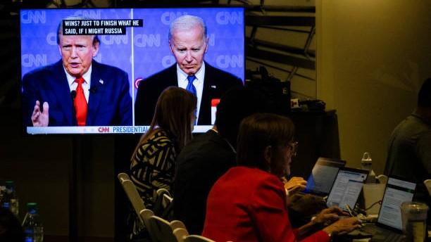 Donald Trump Klaim Menang Sepihak Lawan Joe Biden dalam Debat Perdana Pilpres AS 2024
