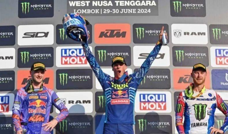 Jorge Prado Juara MXGP Seri ke-11 di Lombok