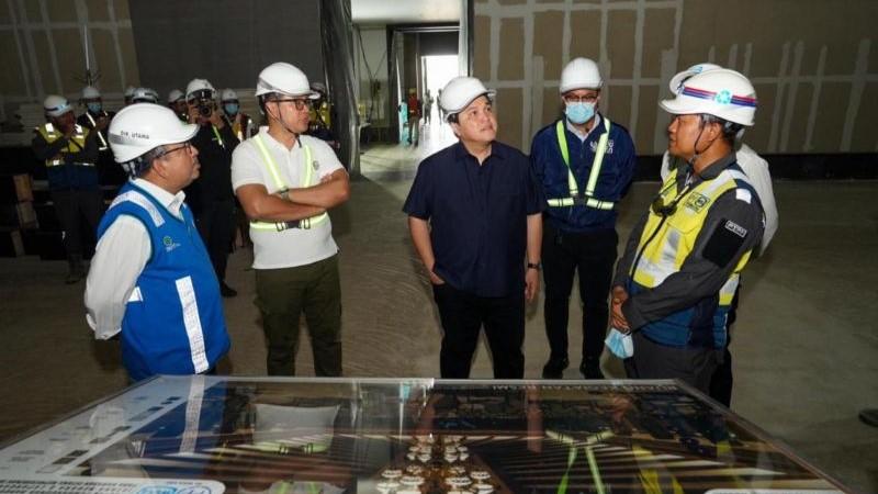 Erick Thohir Sebut BUMN Siap Pasok Listrik dan Gas di IKN