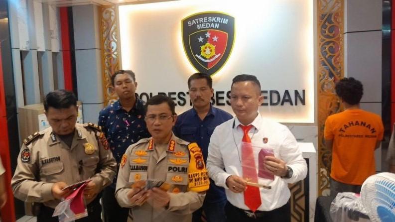 16 Kali Beraksi, Residivis Pelaku Modus Ganjal ATM Diringkus Polrestabes Medan