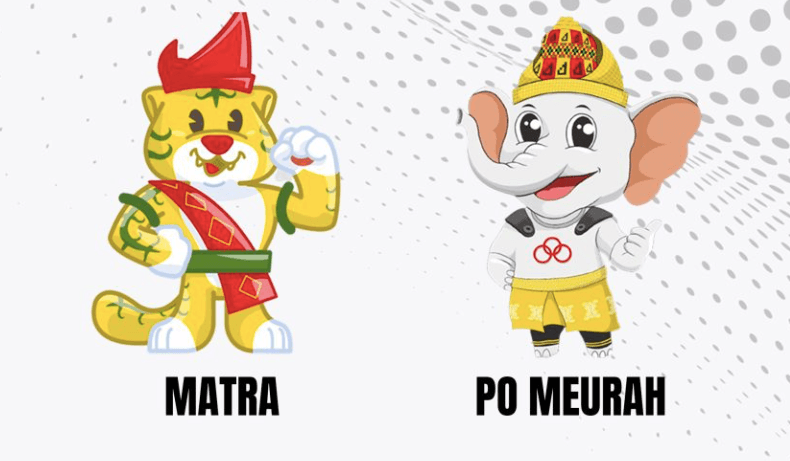 Mengenal Po Meurah dan Matra, Dua Maskot PON 2024 yang Representasikan Wilayah Masing-masing