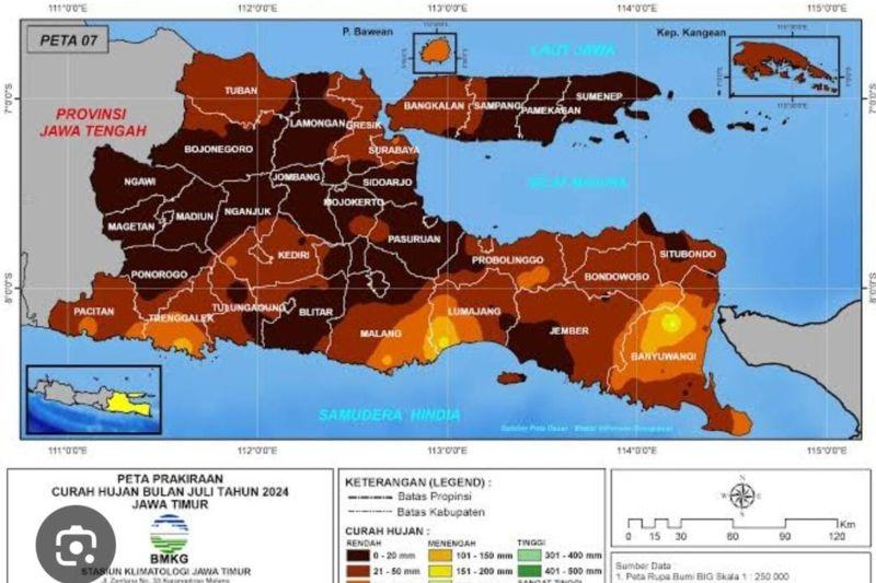 BPBD Ungkap Trenggalek Jatim Berpotensi Dilanda Cuaca Ekstrem
