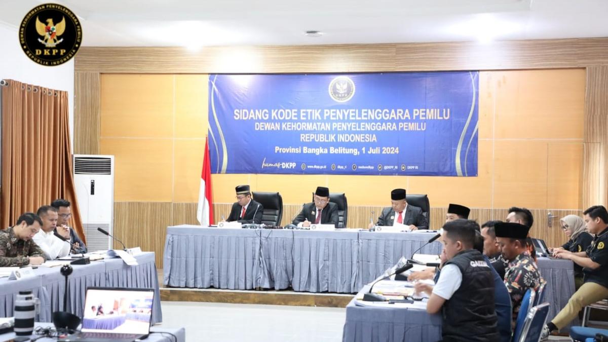 Bawaslu Bangka Belitung dan Pangkalpinang Diduga Melanggar Kode Etik Jalani Sidang DKPP