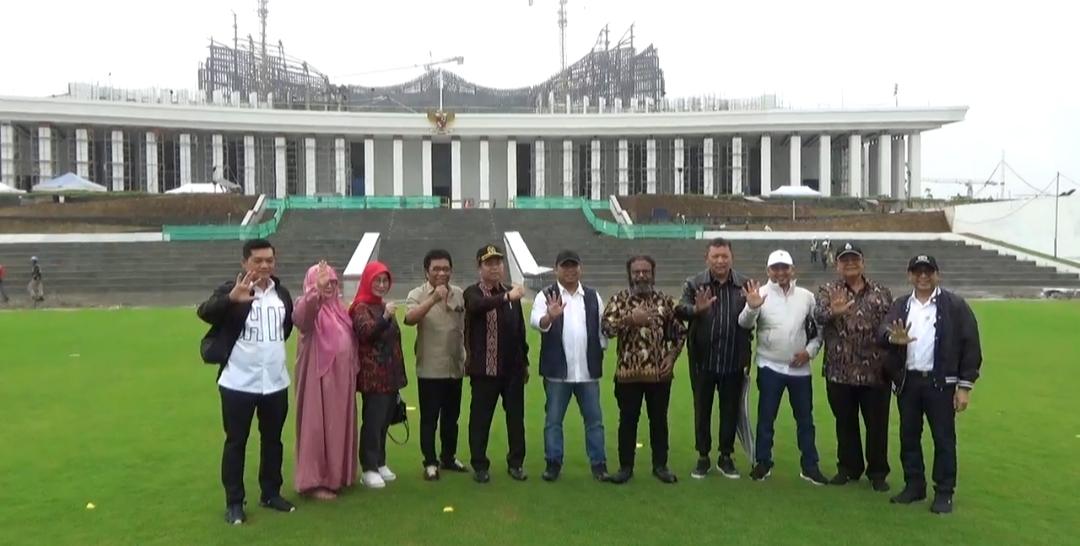 Komisi V DPR RI Tinjau Progres Pembangunan IKN di Penajam Paser Utara