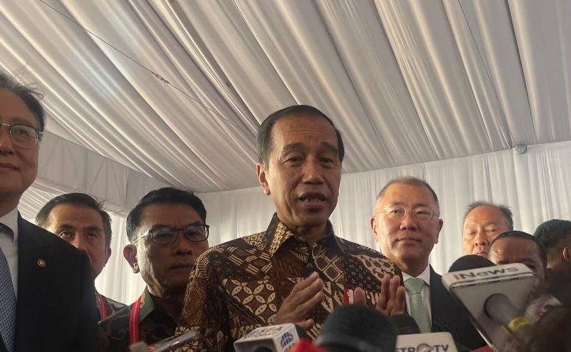 Jokowi Sesumbar Indonesia Jadi Pemain Global Ekosistem Kendaraan Listrik