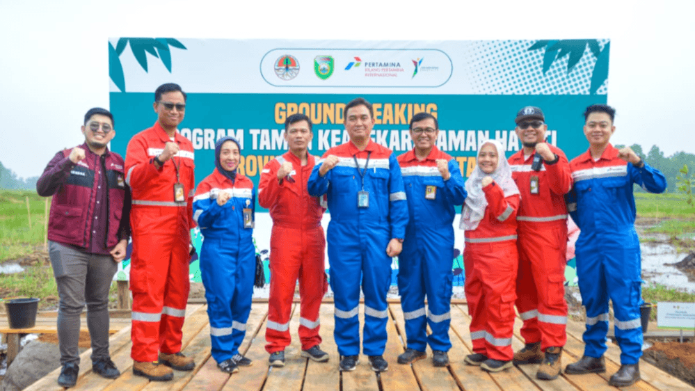 Pertama di Indonesia, Pemprov Sumsel dan Kilang Pertamina Plaju Sinergi Bangun Taman Rawa di Kawasan Jakabaring, Tanam 55 Spe