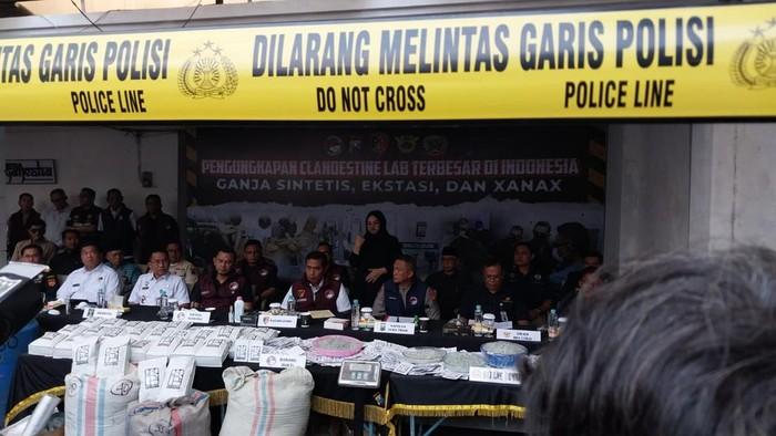 Lab 1,2 Ton Ganja Sinte di Malang Terbongkar, Bareskrim Sebut Paling Besar