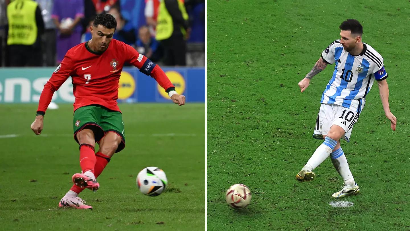 Kala Messi dan Ronaldo Masih Nihil Gol di Timnas
