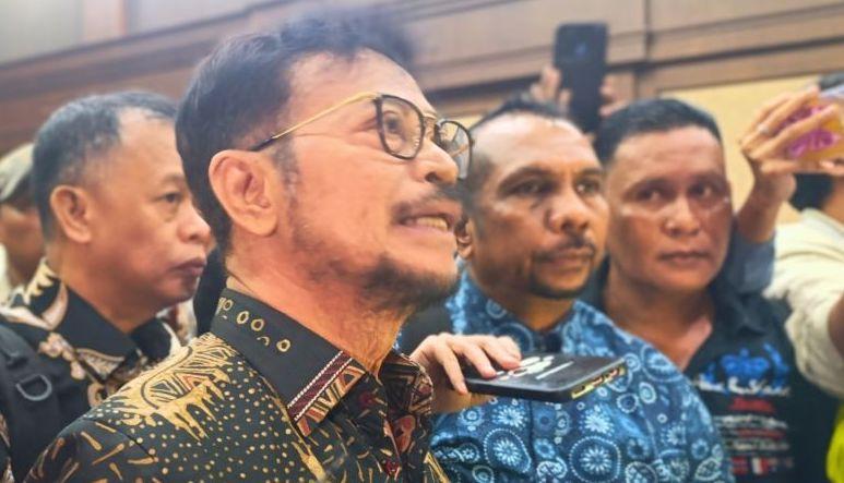 SYL Minta Maaf soal Kerusuhan Usai Sidang Vonis Kasus Korupsi di Kementan