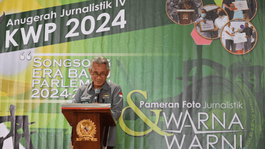 Anugerah Jurnalistik dan Pameran Foto KWP Momentum ‘Flashback’ Sekaligus Sambut DPR Baru