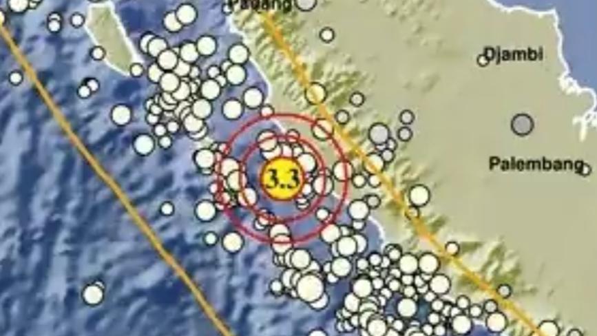 Mukomuko Bengkulu Diguncang Gempa Magnitudo 3,3