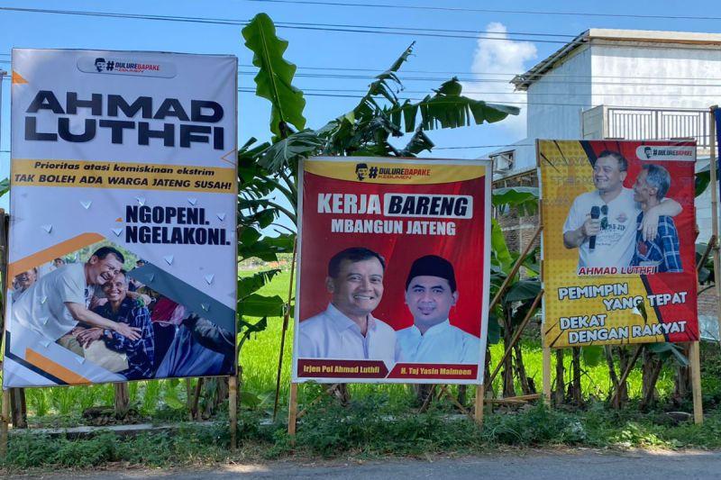 Baliho Ahmad Luthfi untuk Pilgub Jateng Berpotensi Melanggar Aturan
