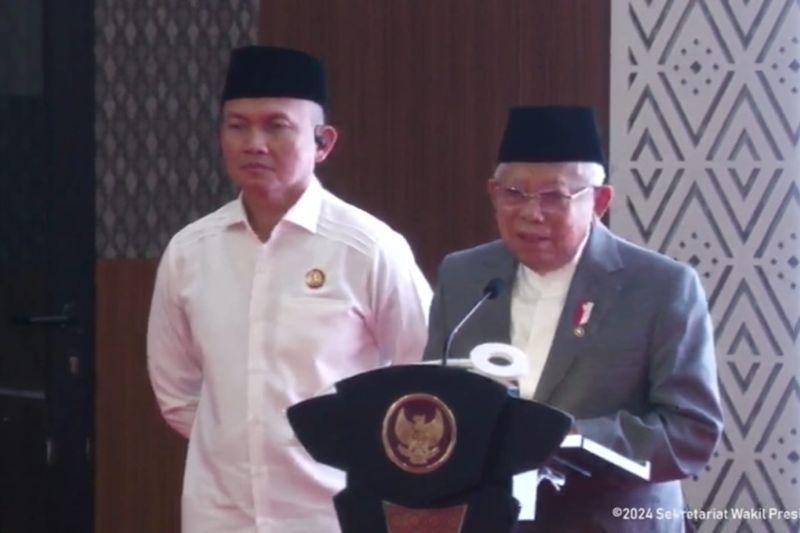 Wapres Ma'ruf Sebut Tahun Baru Islam jadi Momen Hijrahkan Diri untuk Keadaan Lebih Baik