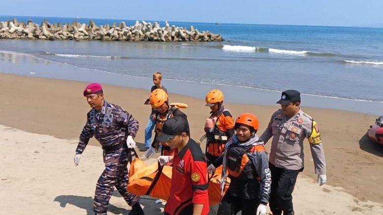 Wisatawan Tenggelam di Pantai Kapitol Sukabumi Ditemukan Tewas