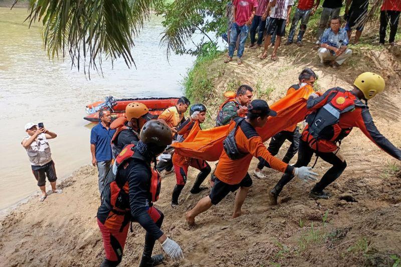 Tim SAR Gabungan Evakuasi 2 Jasad Hanyut di Sungai Barumun Sumut