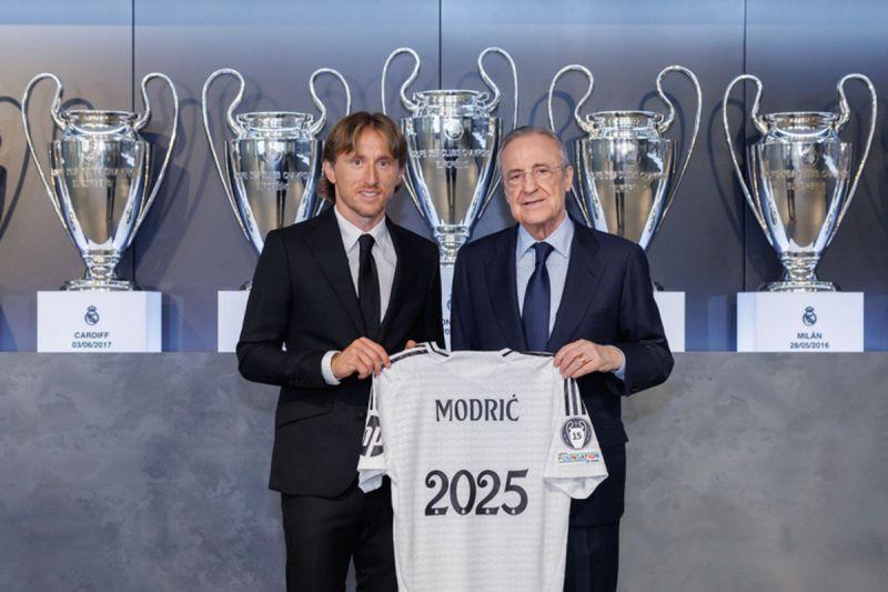 Resmi Luka Modric Perpanjang Masa Bakti di Real Madrid hingga 2025