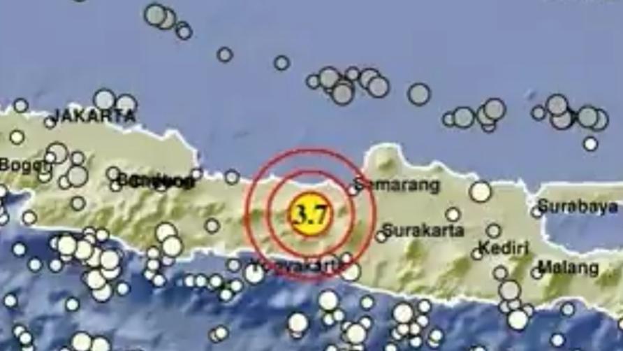 Gempa M 3,7 Guncang Wonosobo Jateng