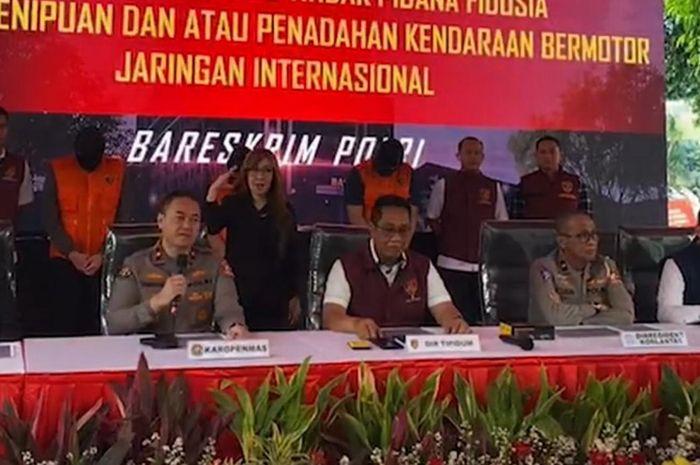 Bareskrim Bongkar Penggelapan 20 Ribu Motor, Dikirim ke Rusia Sampai Nigeria