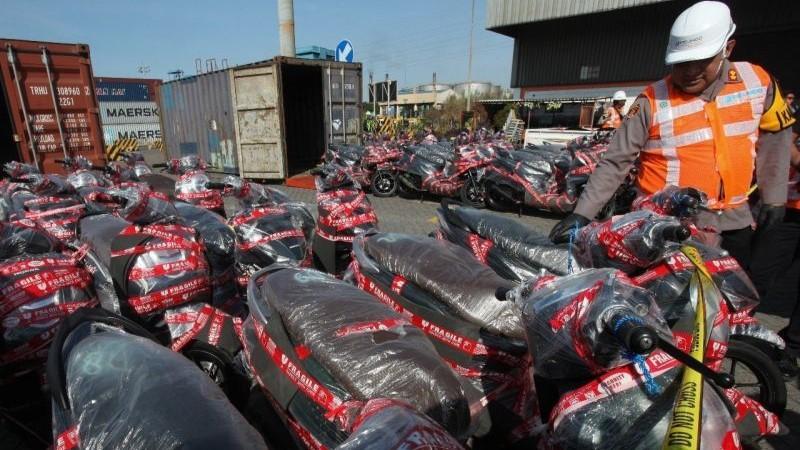 Penyelundupan Puluhan Kendaraan ke Timor Leste Digagalkan Polisi Surabaya