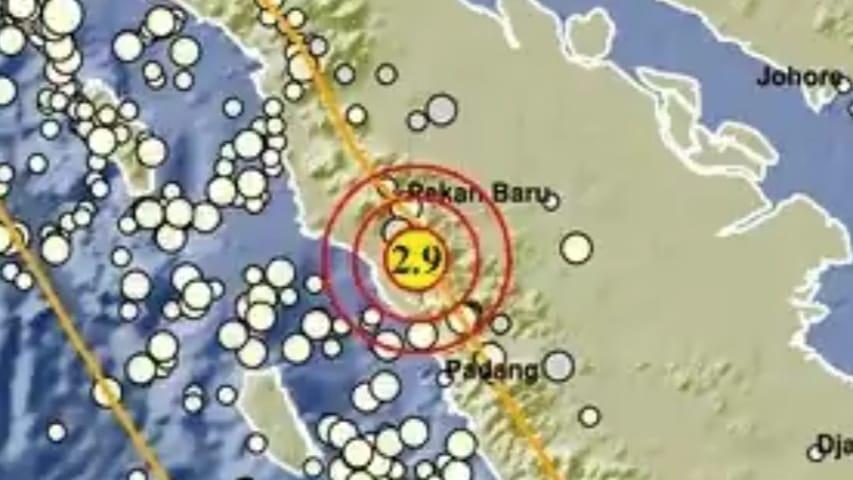 Gempa M 2,9 Guncang Pasaman Sumbar
