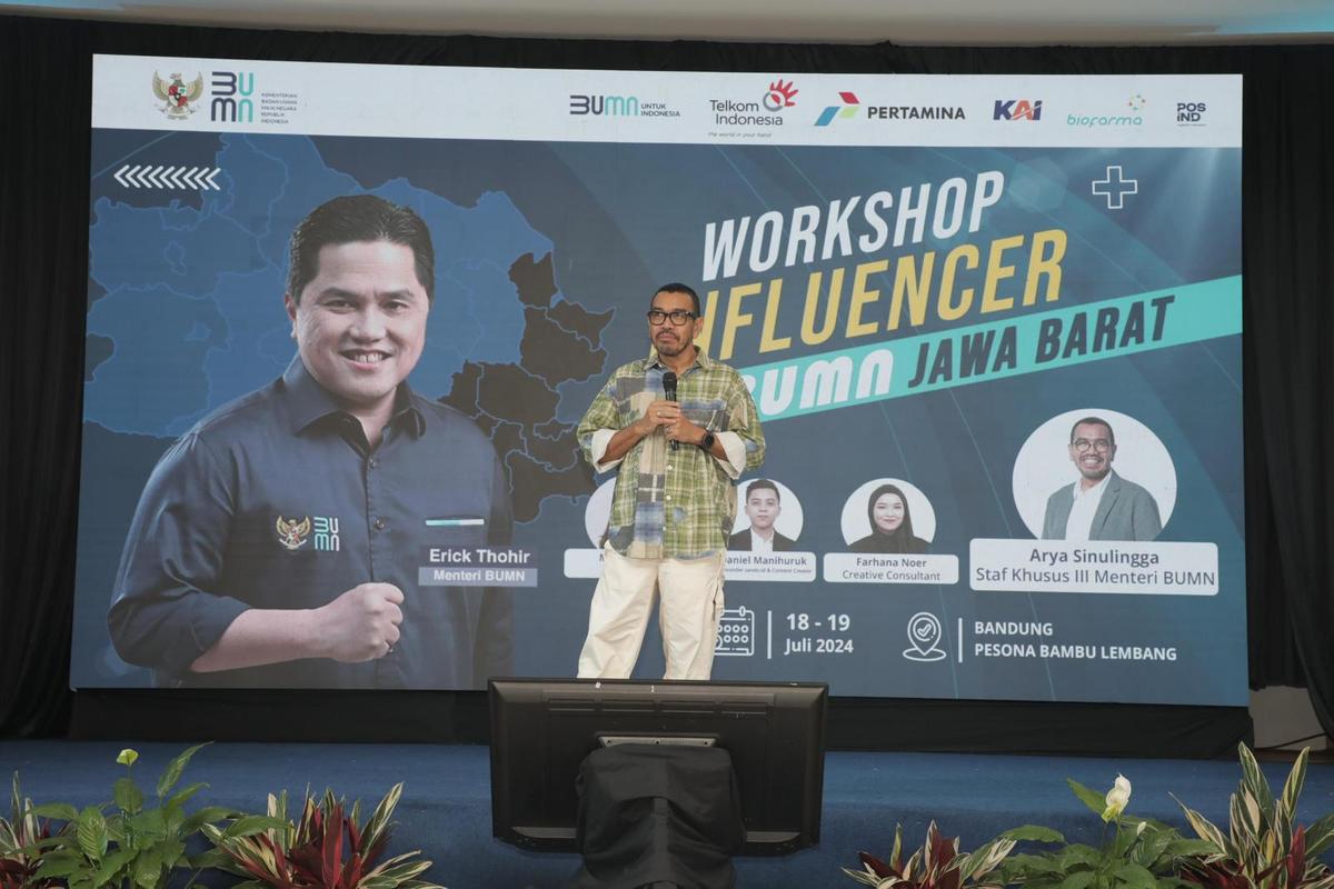 Erick Thohir Dorong Influencer BUMN Kuasai Keterampilan Digital