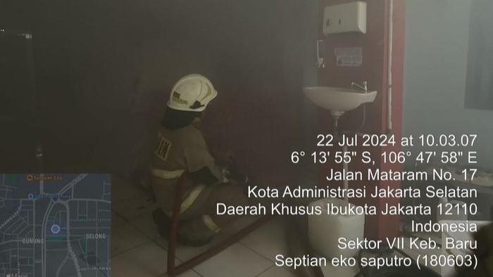 Penyebab Kebakaran di SMAN 82 Jakarta Diduga Korsleting Listrik