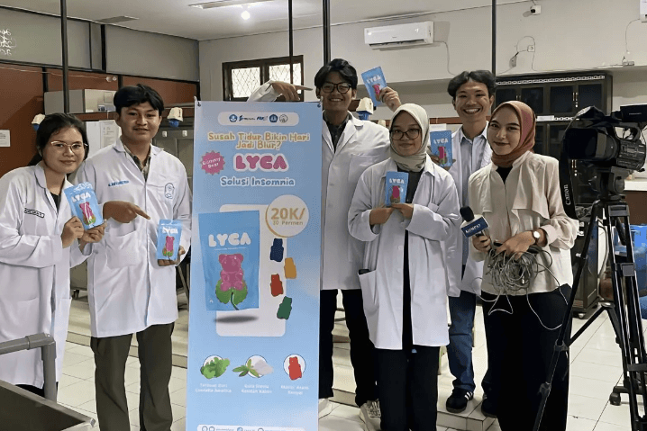 Mahasiswa Unila Ciptakan Permen Jelly Pereda Insomnia