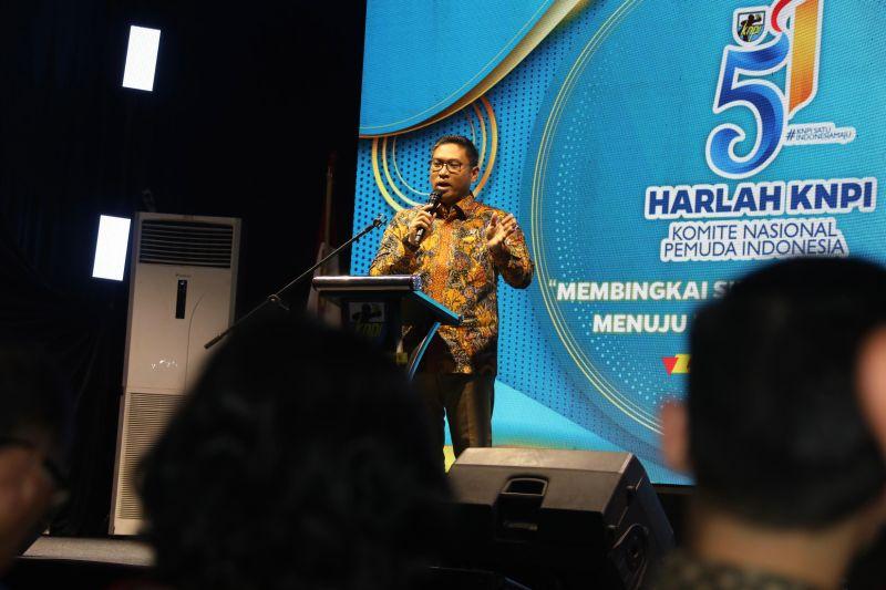 Bawa Perubahan di Sektor Pangan Jadi Harapan Wamentan Sudaryono pada KNPI