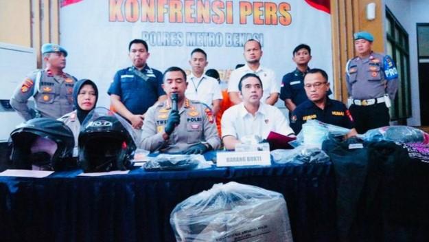 Istri-Anak Pengusaha Aksesori di Bekasi Pakai Helm saat Bunuh Korban Agar Dikira Rampok