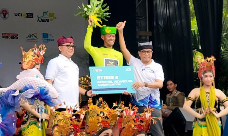 Pembalap Indonesia Rebut 'Yellow Jersey' dari Pembalap Australia