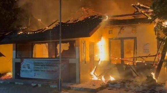 Pos Polisi di Pondok Aren Kebakaran, Tak Ada Berkas Penting yang Terbakar