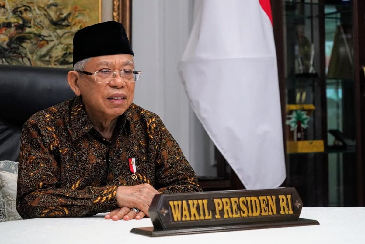 Hadiri Milad MUI, Ma'ruf Amin Bicara soal Judi Online di RI