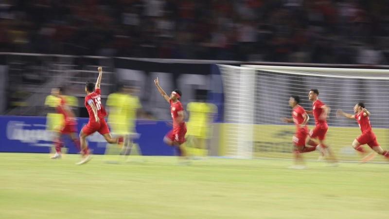 Timnas Indonesia Lolos Final AFF U-19 Berkat Gol Muhammad Alfharezzi Buffon