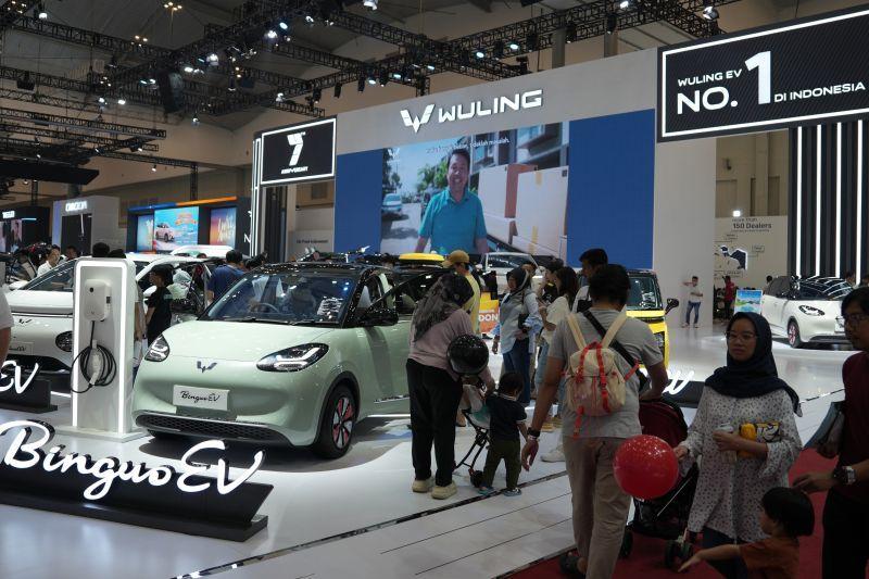 BinguoEV jadi Primadona Selama GIIAS 2024, Wuling Kantongi 2.301 SPK