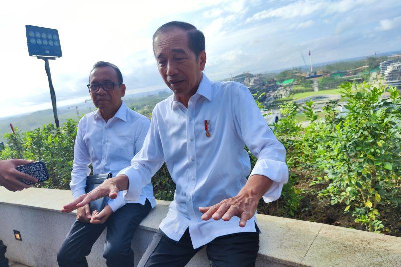 Jokowi Cerita Gak Nyenyak Tidur saat Perdana Nginap di Kantor Presiden IKN