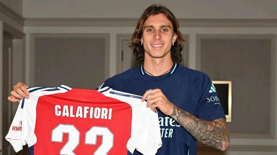 Riccardo Calafiori Resmi Gabung ke Arsenal