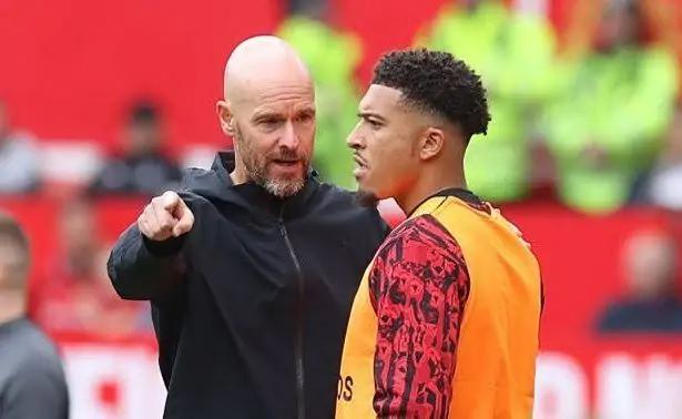 Ten Hag Pertimbangkan Jadon Sancho Sebagai Striker di Final Community Shield